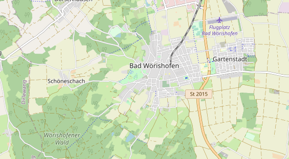 Monteurzimmer auf Karte