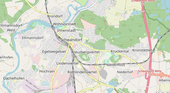 Monteurzimmer auf Karte