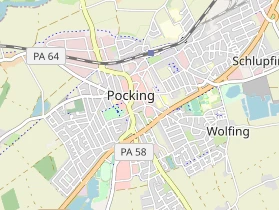 Monteurzimmer auf Karte