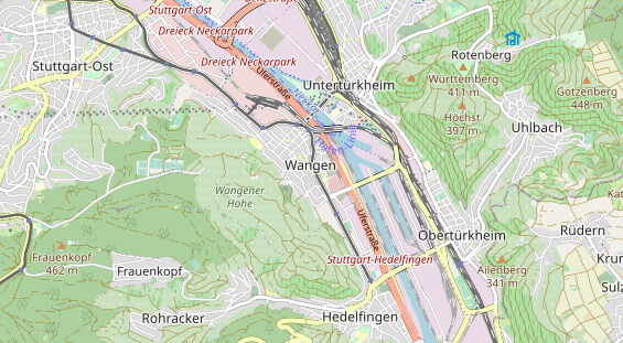 Monteurzimmer auf Karte