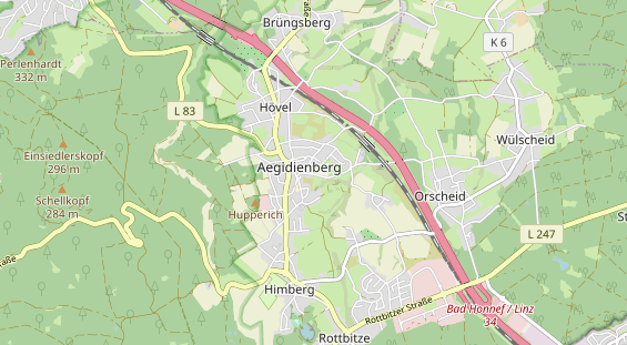 Monteurzimmer auf Karte