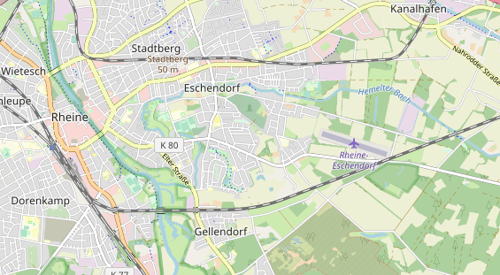 Monteurzimmer auf Karte