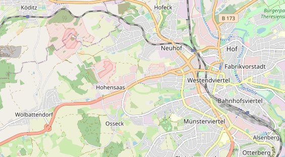 Monteurzimmer auf Karte
