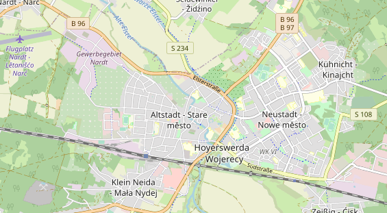 Monteurzimmer auf Karte