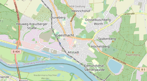 Monteurzimmer auf Karte