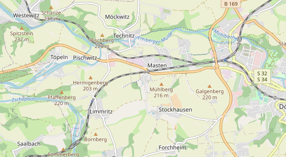 Monteurzimmer auf Karte