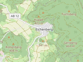 Monteurzimmer auf Karte