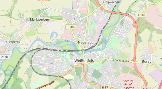 Monteurzimmer auf Karte