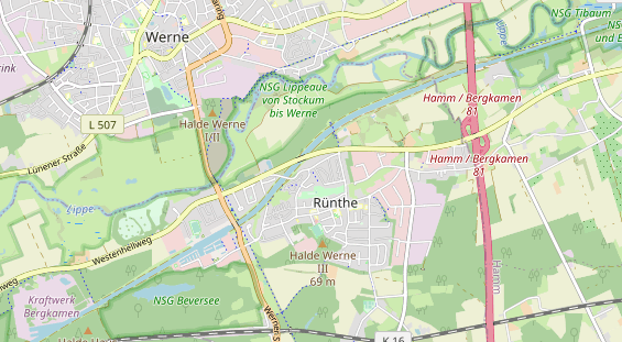 Monteurzimmer auf Karte