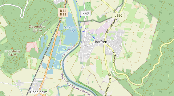 Monteurzimmer auf Karte