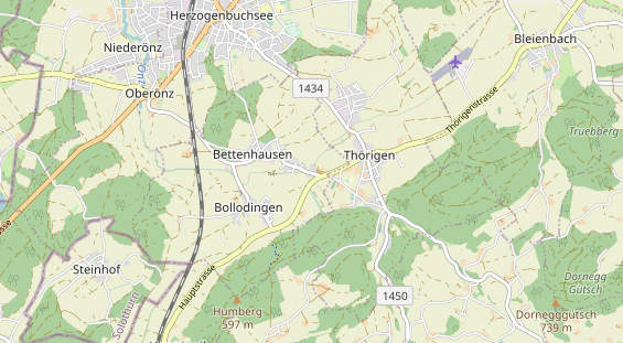 Monteurzimmer auf Karte