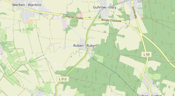 Monteurzimmer auf Karte