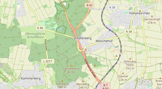 Monteurzimmer auf Karte