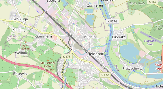 Monteurzimmer auf Karte