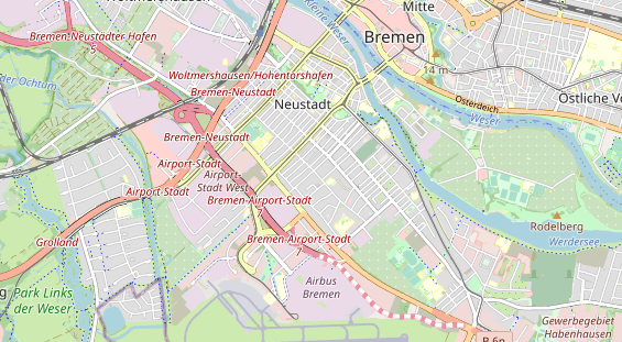 Monteurzimmer auf Karte