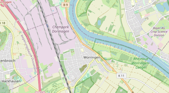 Monteurzimmer auf Karte