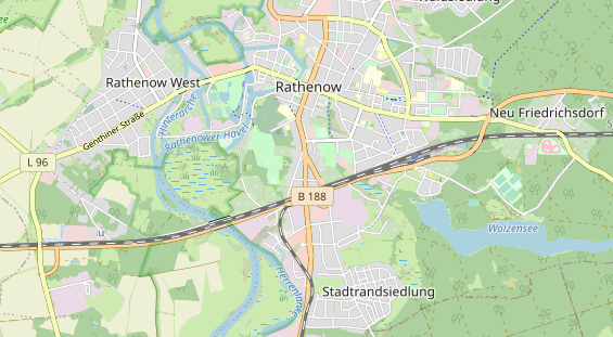 Monteurzimmer auf Karte