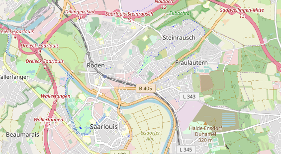 Monteurzimmer auf Karte