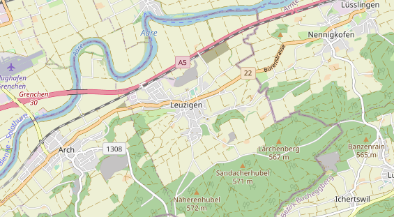 Monteurzimmer auf Karte