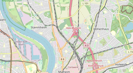 Monteurzimmer auf Karte