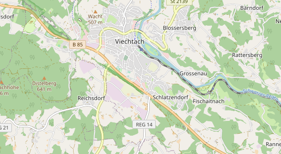 Monteurzimmer auf Karte