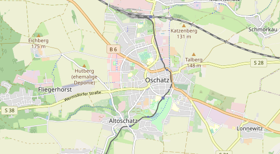 Monteurzimmer auf Karte