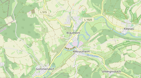 Monteurzimmer auf Karte