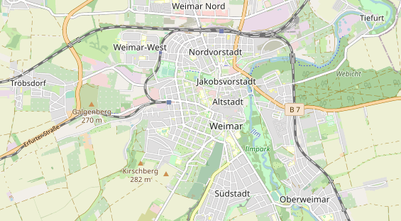 Monteurzimmer auf Karte