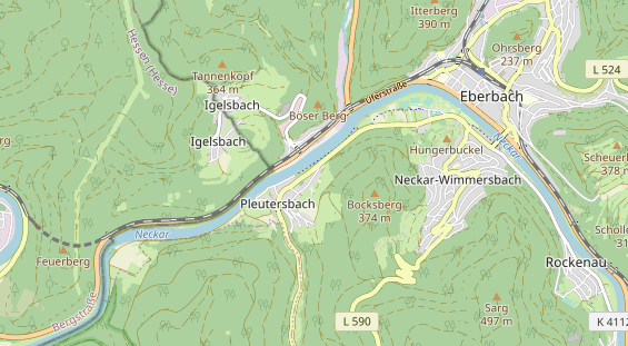 Monteurzimmer auf Karte