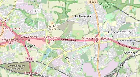 Monteurzimmer auf Karte