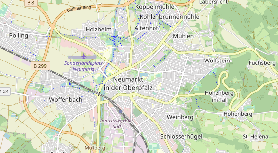 Monteurzimmer auf Karte