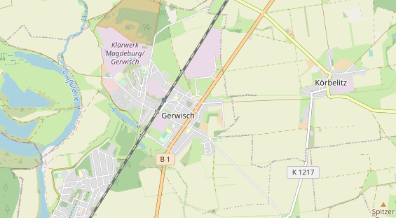 Monteurzimmer auf Karte