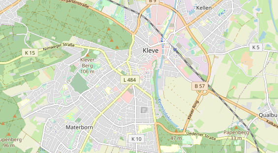 Monteurzimmer auf Karte