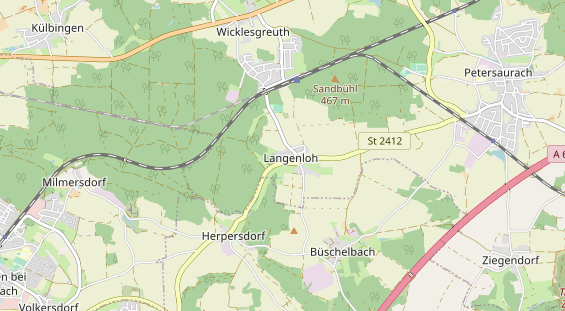 Monteurzimmer auf Karte