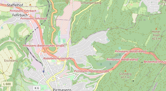 Monteurzimmer auf Karte