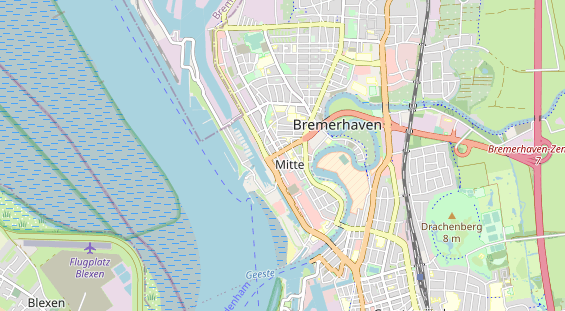 Monteurzimmer auf Karte