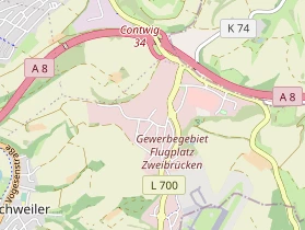 Monteurzimmer auf Karte