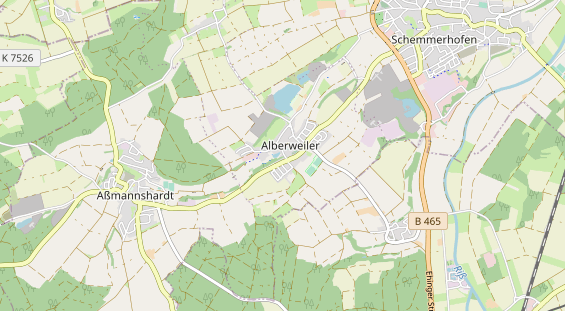 Monteurzimmer auf Karte