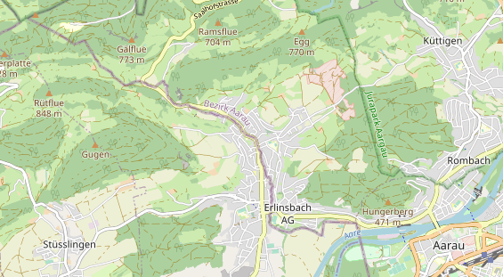 Monteurzimmer auf Karte