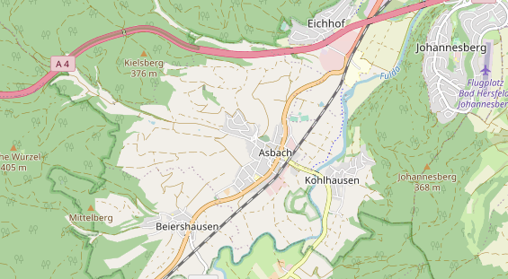 Monteurzimmer auf Karte