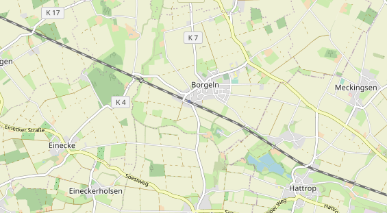 Monteurzimmer auf Karte