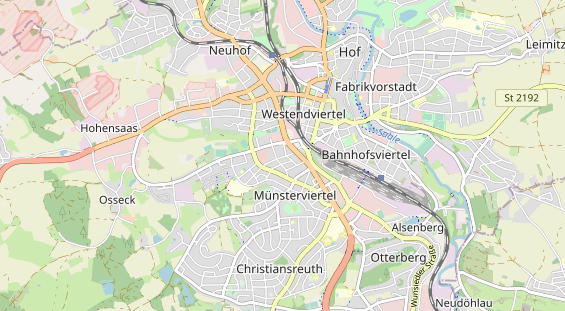 Monteurzimmer auf Karte