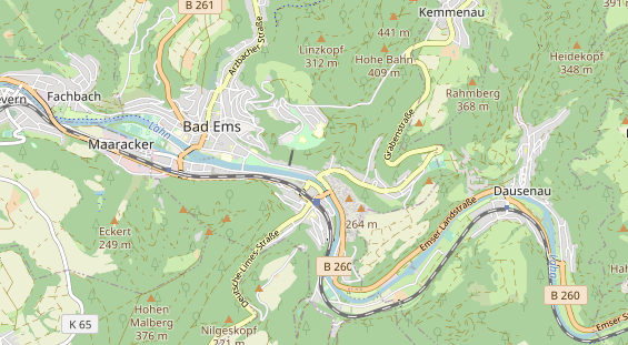 Monteurzimmer auf Karte