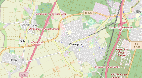 Monteurzimmer auf Karte