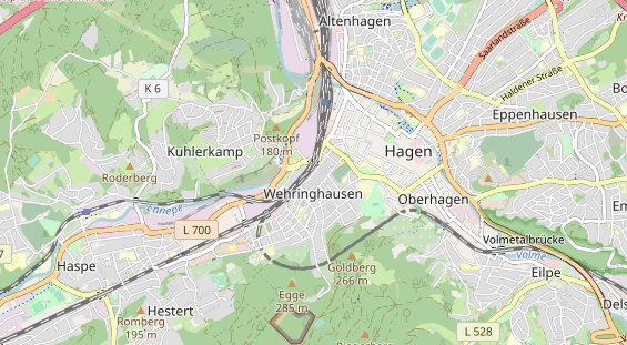 Monteurzimmer auf Karte