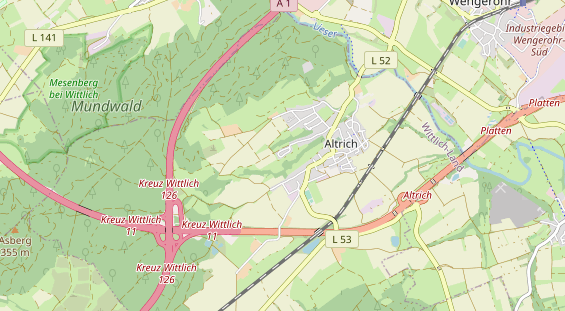 Monteurzimmer auf Karte