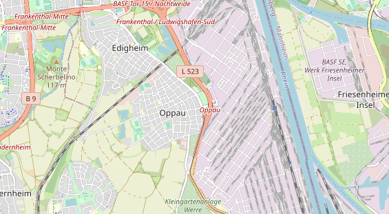 Monteurzimmer auf Karte