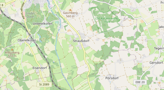 Monteurzimmer auf Karte