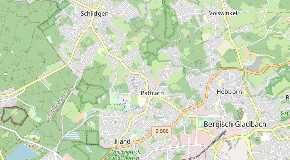 Monteurzimmer auf Karte