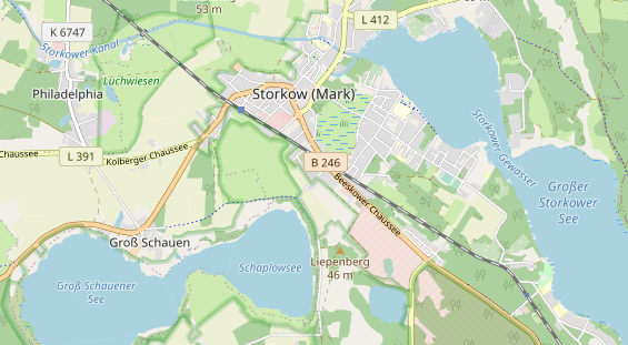 Monteurzimmer auf Karte